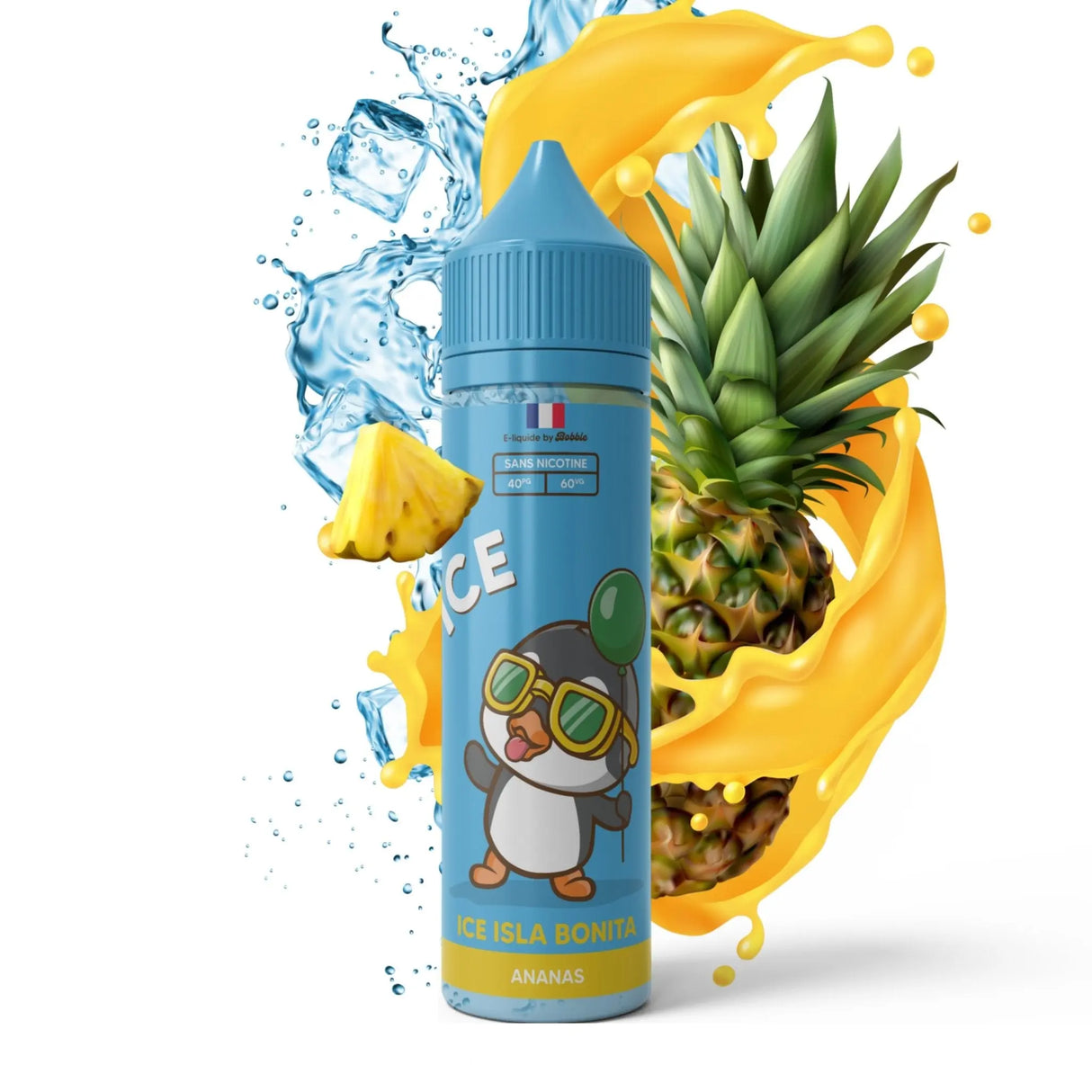 E-liquide-IceIslaBonitaBobble-Ananas-50ml-SansNicotinecbdvape-store.com